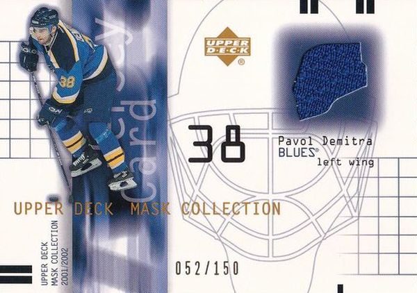 jersey karta PAVOL DEMITRA 01-02 Mask Collection Jersey /150